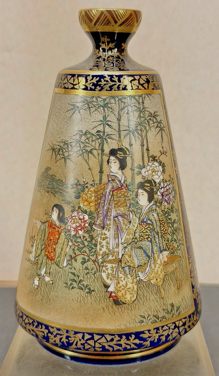萨摩锦光山在日本古董花瓶| eBay