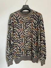 Vintage MISSONI Men’s Sweater Multicolor Size 52!