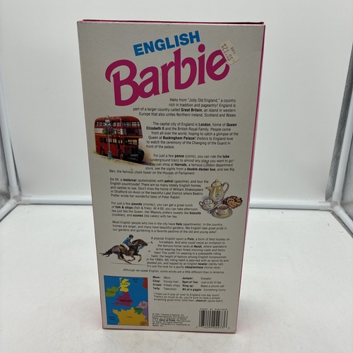 NEW English Barbie Doll of the World Special Edition Vintage 1991 Mattel NIB - Bild 8 von 11
