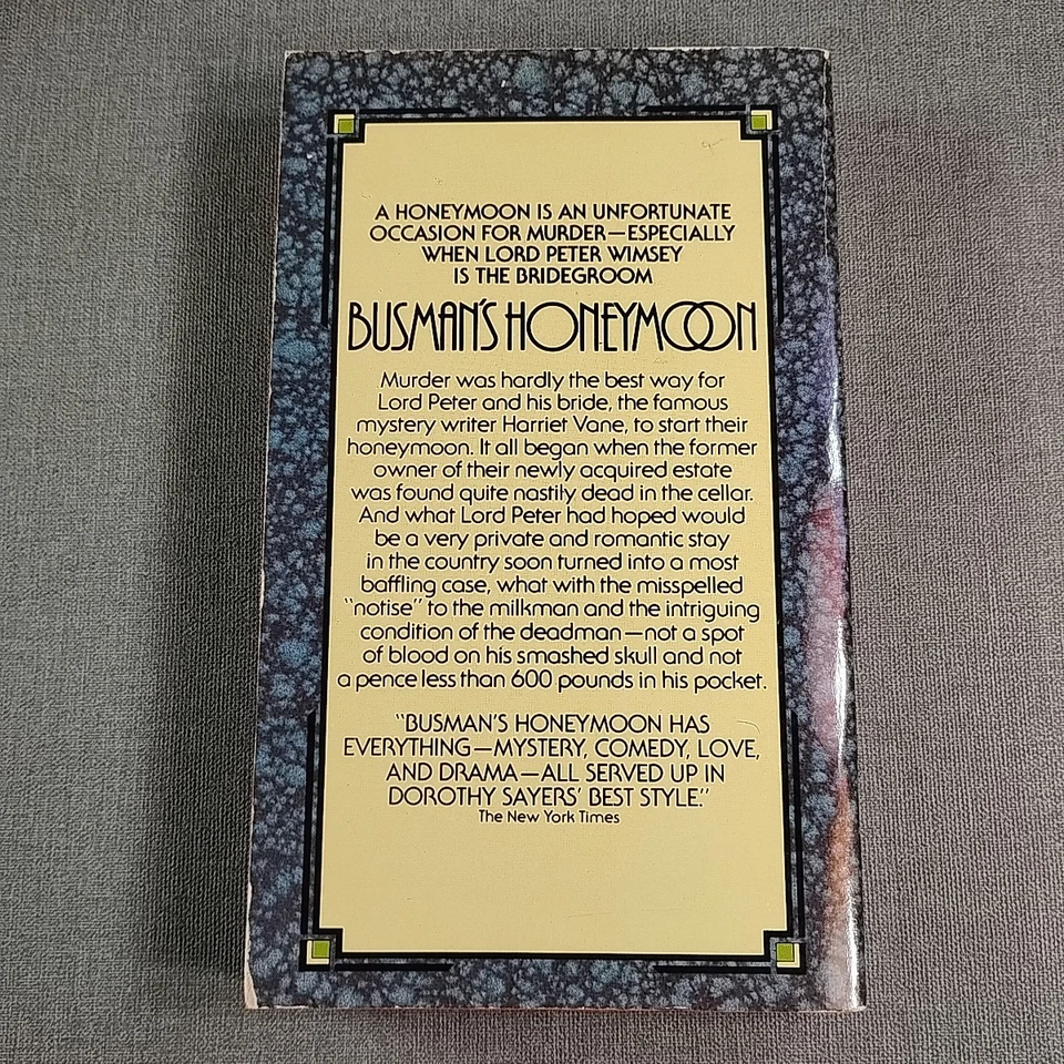 Dorothy L Sayers Lord Peter Wimsey Series 6 Vintage Red Edge Paperback Book Lot - Image 4 of 4