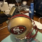 Steve Young signed mini helmet . PSA/DNA number 5020562