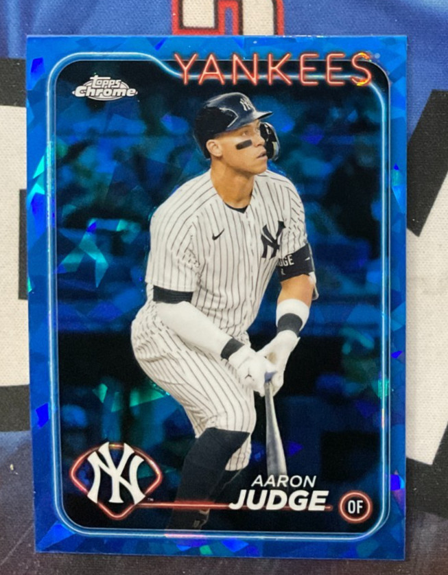 2024 Topps Chrome Sapphire Baseball #99 Aaron Judge (AQ)