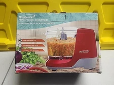 Brentwood MC-109R: Mini Red 1.5 Cup, Food Chopper. Open Box