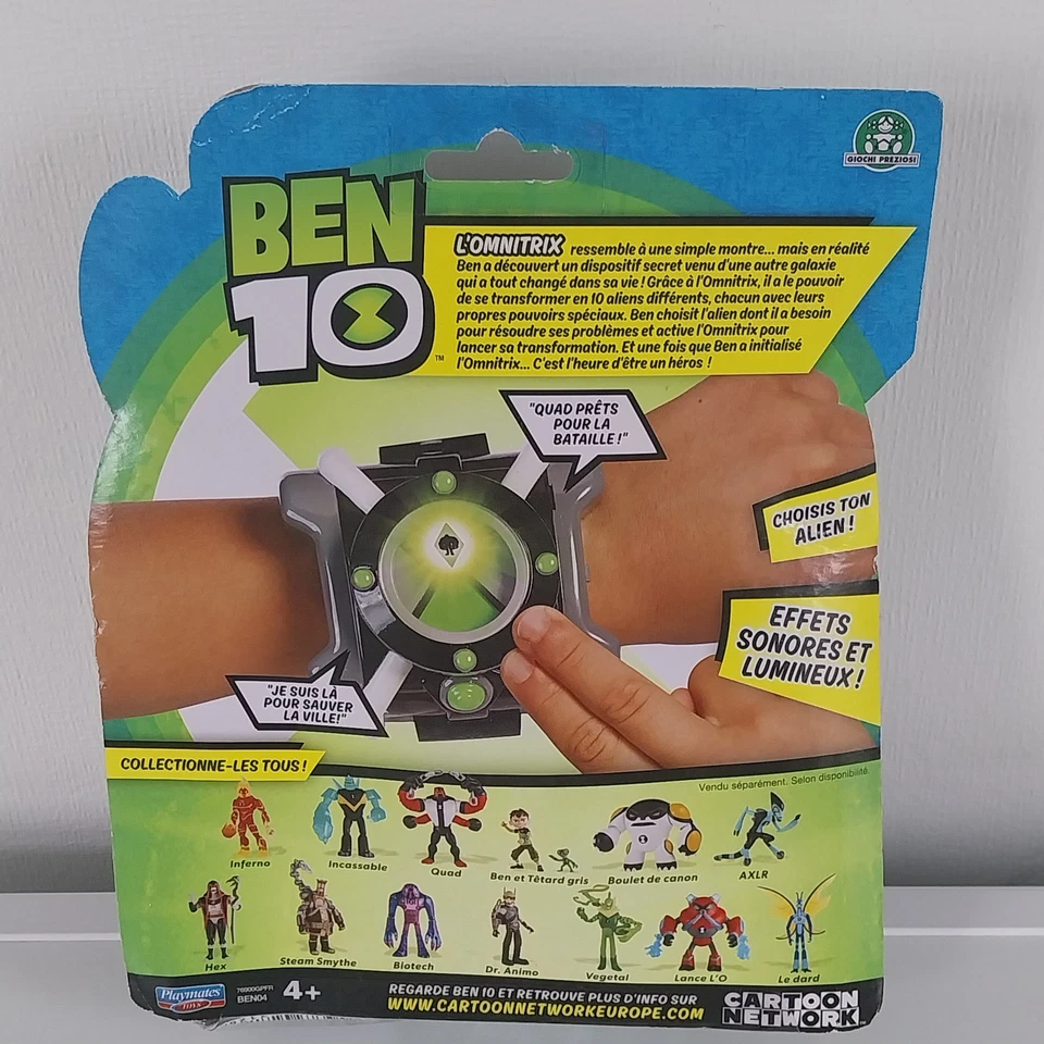Montre Ben 10 Omnitrix 2017 Playmates Toys neuve / scellée - Photo 4/4