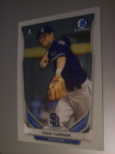 2014 1st Bowman TREA TURNER  1st TRUE Rookie Card    Phillies HOT