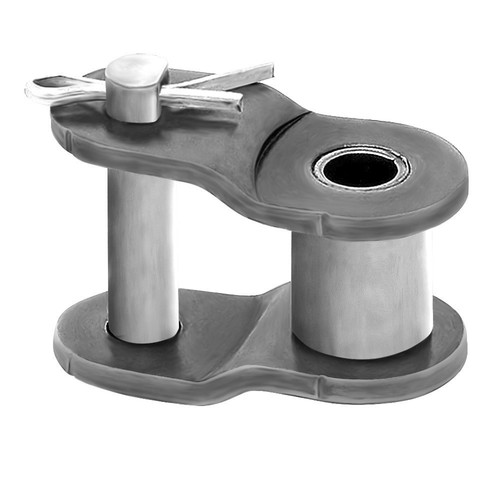 60H Offset Half Link for Heavy Duty Roller Chain Single Strand - Picture 2 of 4