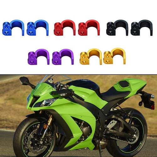 Support de ligne de frein sportif pour motos CNC aluminium installation facile - Photo 5/17