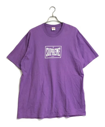 XL Supreme 23Aw T shirt d'échauffement/manches courtes coupe scie/coton T shirt
