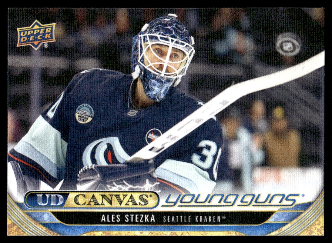 2024-25 Upper Deck UD Canvas Ales Stezka Rookie Seattle Kraken #C356