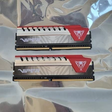 Patriot Viper Elite 8GB (2 x 4GB) DDR4 2400MHz DRAM Desktop Memory Ram (288-pin)