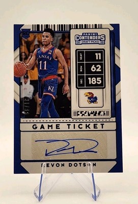 2020-21 Contenders Draft Picks - Autograph Devon Dotson #91 /99