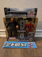 2006 Marvel Legends Face-Off Arch-Enemies Kingpin & Daredevil  Unmasked Variant