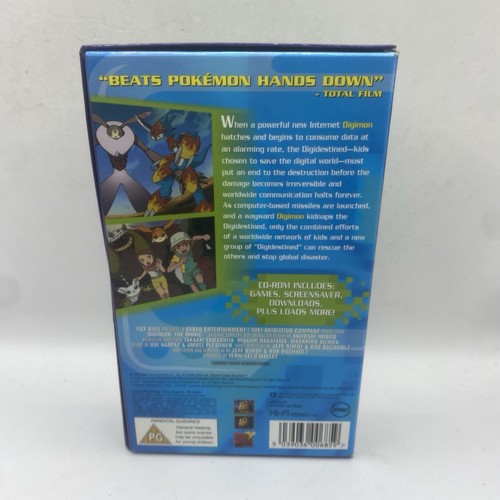 Digimon: The Movie VHS with CD - Picture 4 of 9