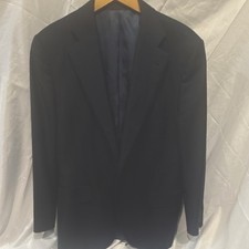 SUITSUPPLY Navy Wool Blazer Notch Lapel Men's Super 110's Vitale Barberis