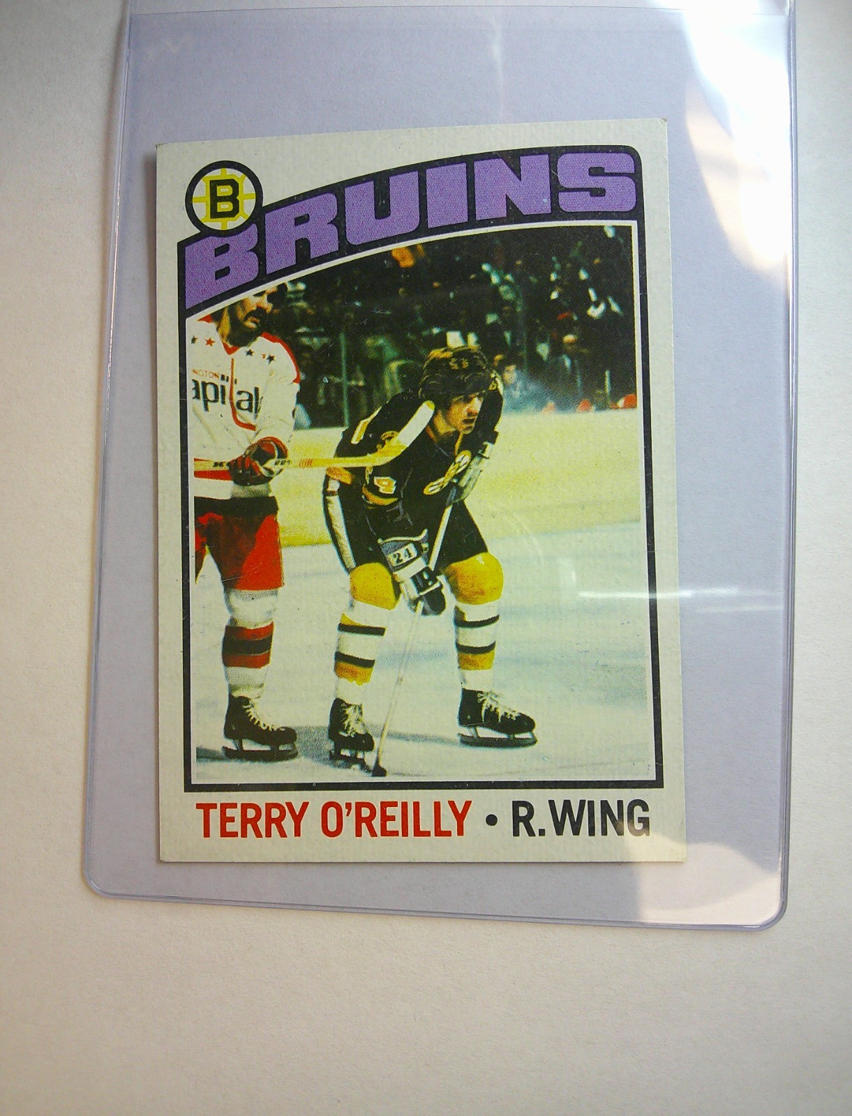 1976-77 Topps - Terry O'Reilly #130 - MINT - PACK FRESH 🔥