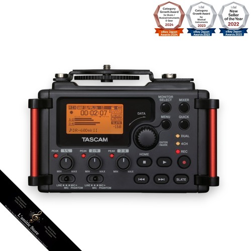 TASCAM DR-60D MKII Portable Recorder DR60DMKII 60DMKII 60DMK2 MK2 MK II 2 Japan - Picture 5 of 9