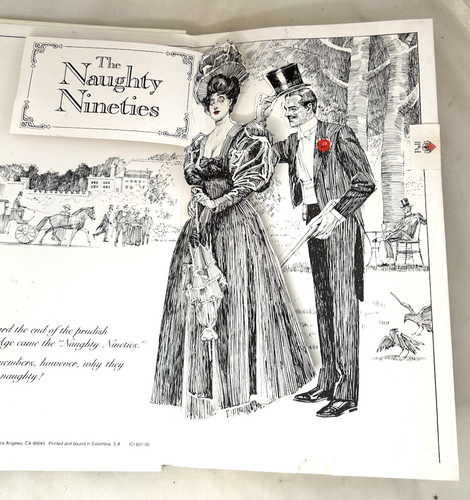 The Naughty Nineties: A Saucy Pop-Up Book for Adults Only - Tested All work - Picture 3 of 7
