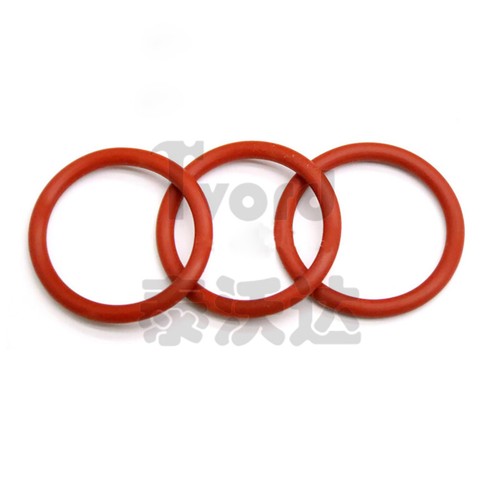 O Rings Red Silicon Rubber O Rings Food Grade 1mm~5mm Cross Section All Size - Picture 3 of 7