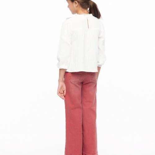 Nicoli Terracotta Wide Leg Jeans Hose 14 Mädchen - Bild 3 von 7