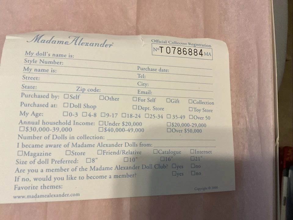 "Muñeca Madame Alexander COMO NUEVA JULIP Huggums abrazable 12"" 40375" Foto 2 de 4