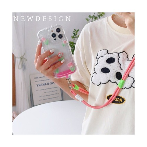 Universal Mobile Phone Hanging Rope Korea Mobile Phone Neck Straps - Photo 3 sur 15