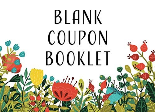 Blank Coupon Booklet: Happy Floral Design of Voucher ... by Alternative Gift Vou - Imagen 1 de 2
