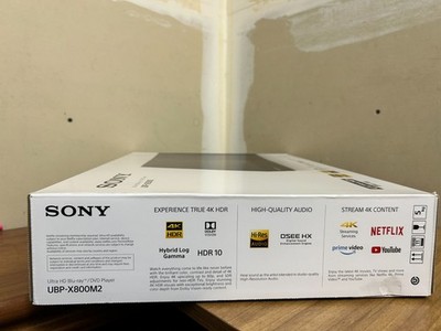 Buy Sony UBP-X800M2 4K UHD Blu-ray Player - Black online | eBay