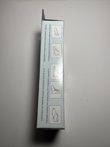 BIRKENSTOCK BLUE FOOTBED TRADITION-HEELED ORTHOTIC INSOLE - WIDE EU43 M10/W12 - Picture 3 of 4