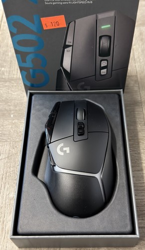 Logitech G502 X PLUS Wireless Gaming Computer PC Mouse (Black) NEW/OPEN-BOX - Picture 8 of 10