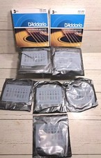 D'Addario Guitar Strings Phosphor Bronze Acoustic Guitar Strings EJ16-3D 2 Packs