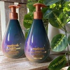 Method FROSTED FIR Hand Wash 12oz Hydrating Clean LE Plant Based Cleanser 2 SET