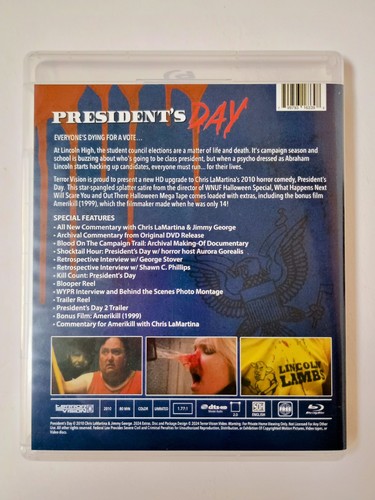 President's Day (Blu-ray, 2010) W/Slipcover : Terror Vision - Picture 4 of 6