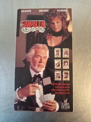 The Gambler Returns  The Luck of the Draw  VHS 1991 - Roger's/Reba McEntire - Bild 1 von 3