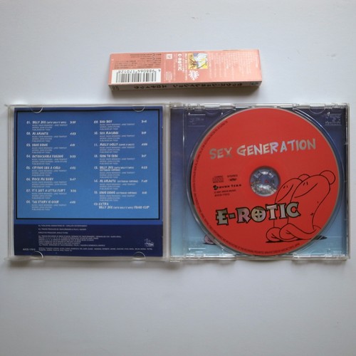 JAPAN CD E-Rotic – Sex Generation CD 2001 AVCD-17012 - Picture 3 of 7