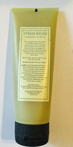 Bath & Body Works Aromatherapy Sudsing Scrub eucalyptus spearmint skin scrub HTF - Picture 2 of 2