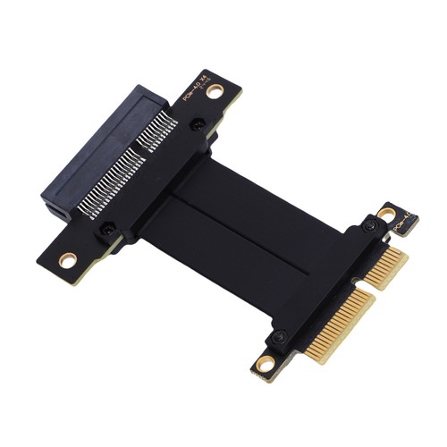 Grafikkartenverlängerungskabel Männlich Bis Weiblich 180 ° PCIe 4.0 X4 Riser - Afbeelding 24 van 24