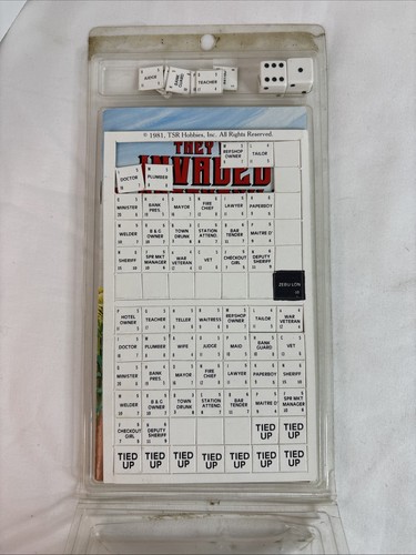 They've Invaded Pleasantville Microgame 1981 TSRMichael Price - Picture 8 of 10