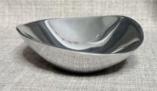 Early NAMBE Butterfly Bowl 579 Metal Alloy 6" Trinket Dish, Candy Dish Vintage