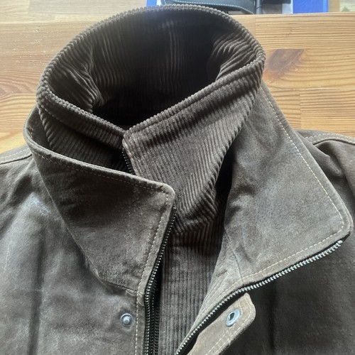 Trapper Herren Wildleder Jacke, Braun, Größe 52 - Bild 6 von 6