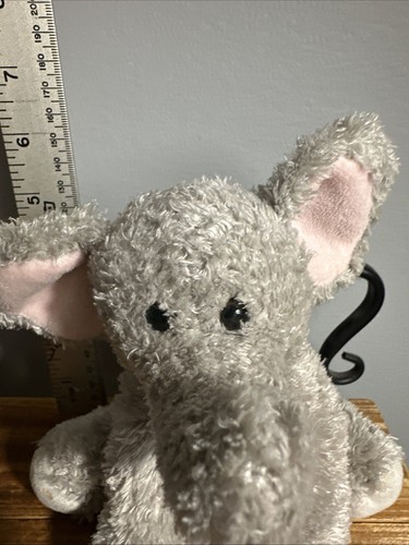 Der Streichelzoo grauer Elefant 7 Zoll Plüschtier weich Vintage JLI 1994 Stofftier Spielzeug - Bild 4 von 9