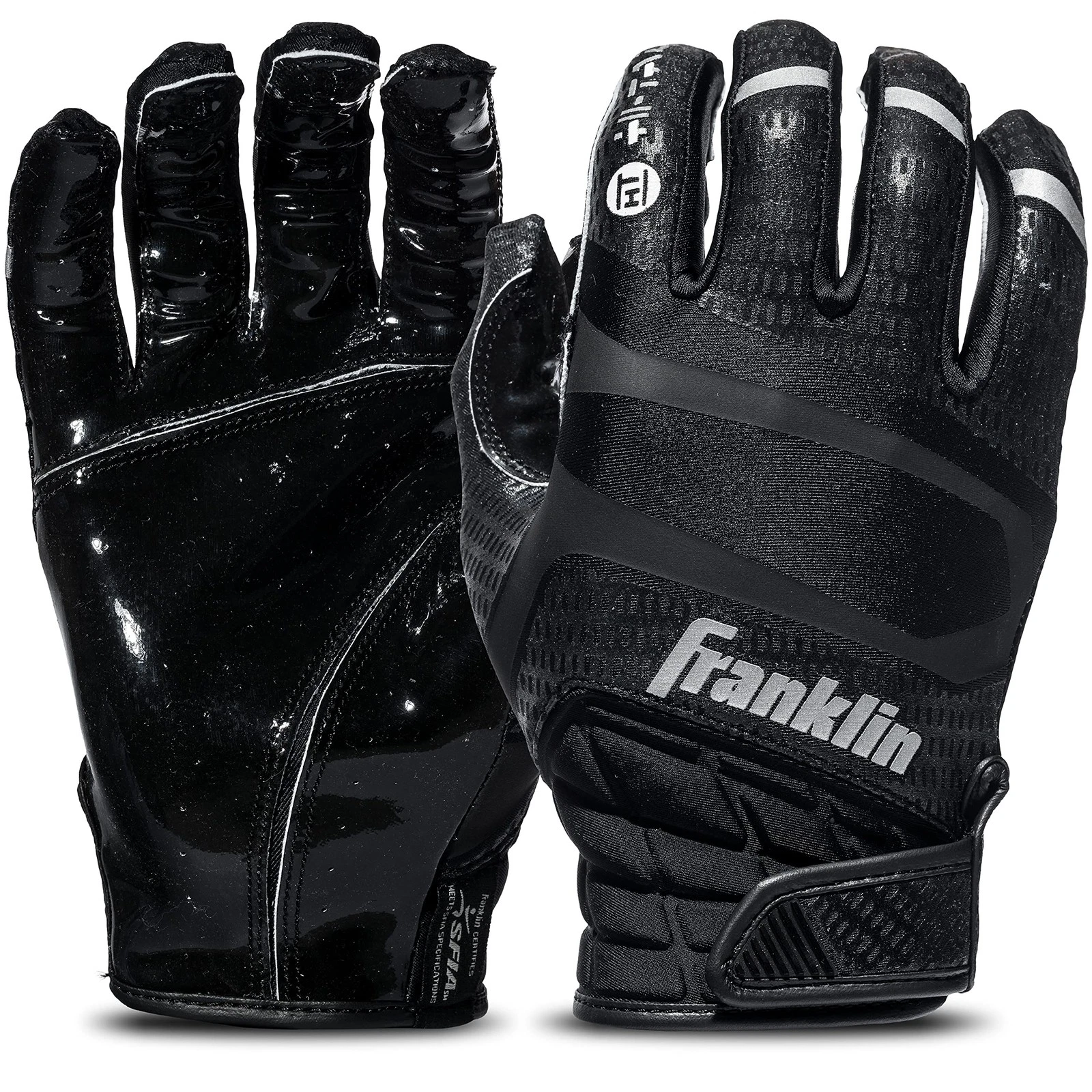 Franklin Sports Hi-Tack Football Receiver Gloves