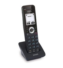 AT T 80S09000 Snom M10 KLE SIP DECT 4-Line Handset Black