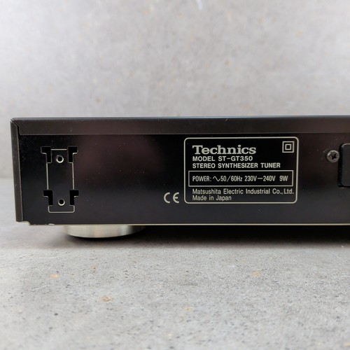 Technics ST-GT350 Stereo Synthesizer Tuner Tested Working - Picture 6 of 10