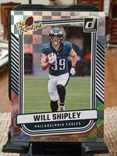 2024 Panini Donruss Will Shipley The Rookies No. TR-26 Philadelphia Eagles