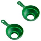  2 stücke breite kunststofftrünschen lebensmittel körnchen frucht saft frucht