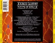 KRONOS QUARTET PIECES OF AFRICA NEW CD