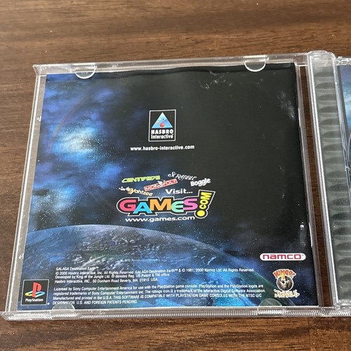 Galaga Destination Earth (Sony Playstation 1) Black Label PS1 Complete CIB - Picture 4 of 5