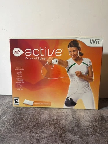 EA Sports Wii Active Personal Trainer Game with Resistance Band and Leg Strap