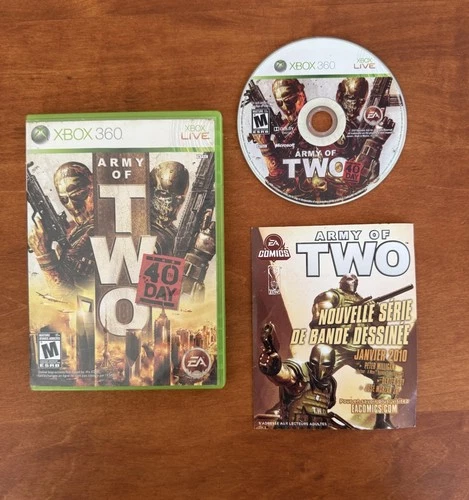 Army of Two: The 40th Day (Xbox 360) Tested & Ships Fast Free Shipping