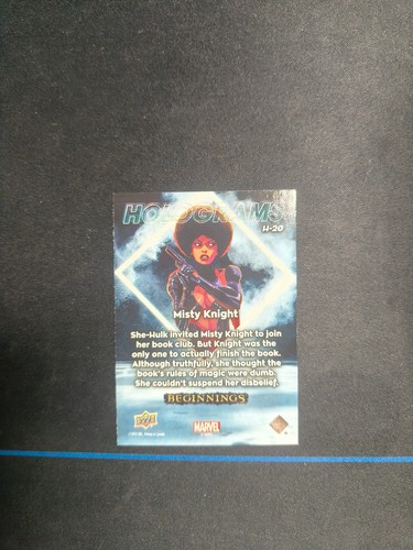 Misty Knight 2024 Upper Deck Marvel Beginnings Vol 2 Series 2 Holograms #H-20 A1 - Picture 2 of 2